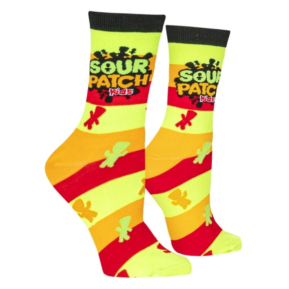 Crazy Sour Patch Kids Novelty Socks - Picture 2 of 5
